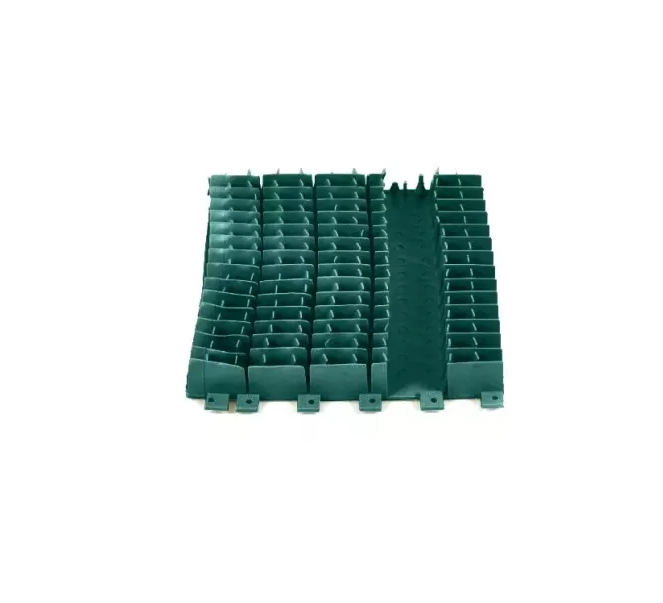 Spazzola PVC corta verde per anelli Wonder, ricambio per robot piscina Maytronics Dolphin.