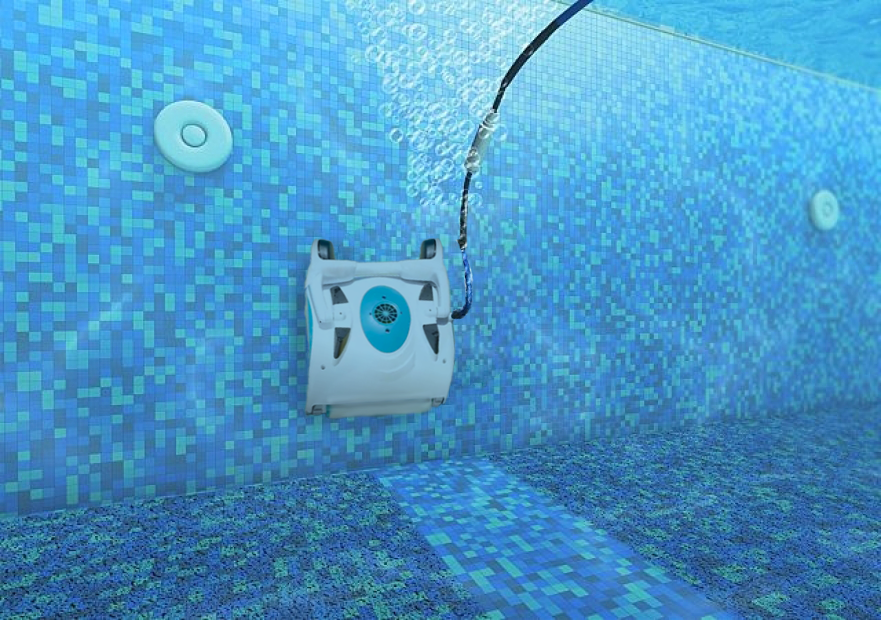 Dolphin XForce 20 Digital - Robot Elettrico Pulitore per Piscina fino a 12 Mt per Rivestimento in Ceramica Cemento Verniciato Vetroresina & PVC con Gradino Perimetrale - MY2023
