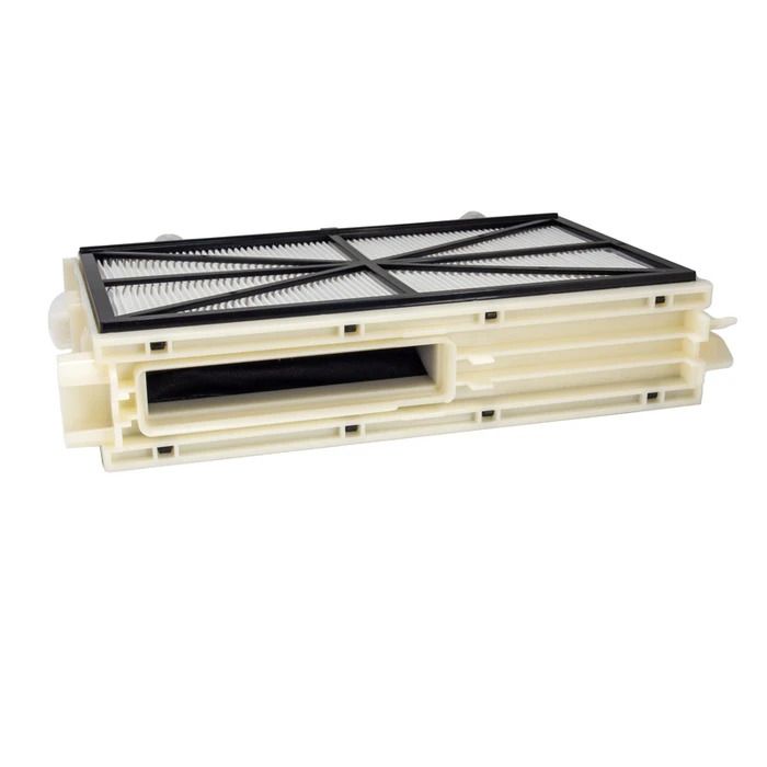 Telaio con 2 cartucce filtro a trama fine per robot piscina Maytronics Dolphin.