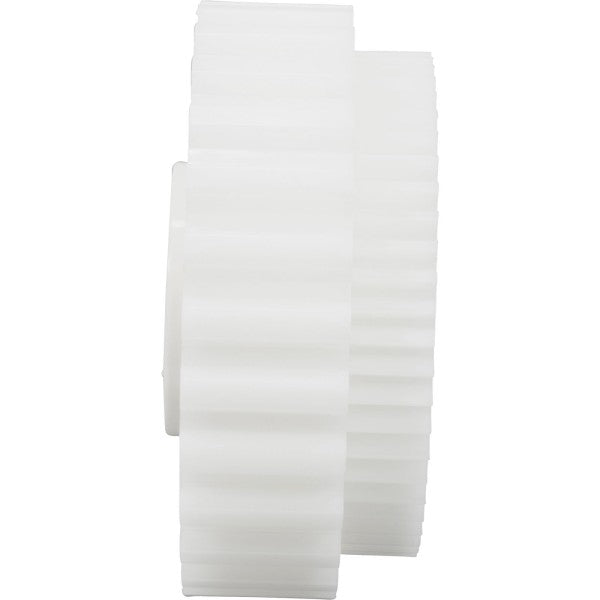 Ingranaggio bianco per trasmissione terza spazzola centrale di robot piscina Maytronics Dolphin Pro X1.