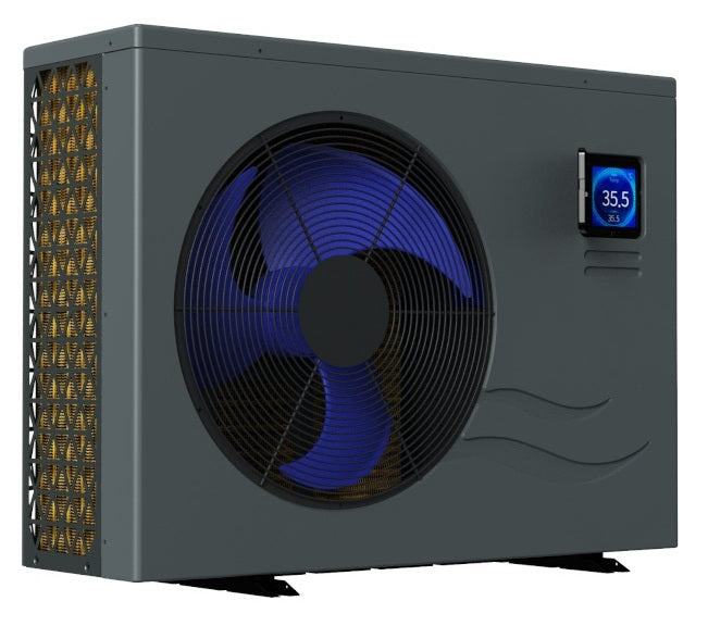 Garden Pac Pro Full-Inverter Heat & Cool 9 / 12 / 16 / 20 Kw - 25 / 95 Metri Cubi - Pompa di Calore Piscina Full Inverter Reversibile ad Alto Rendimento Wi-Fi App Smart Control - Compressore Alta Qualità