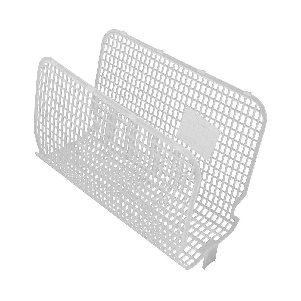 Griglia rigida bianca per coprire il motore di vari modelli di robot piscina Maytronics Dolphin.