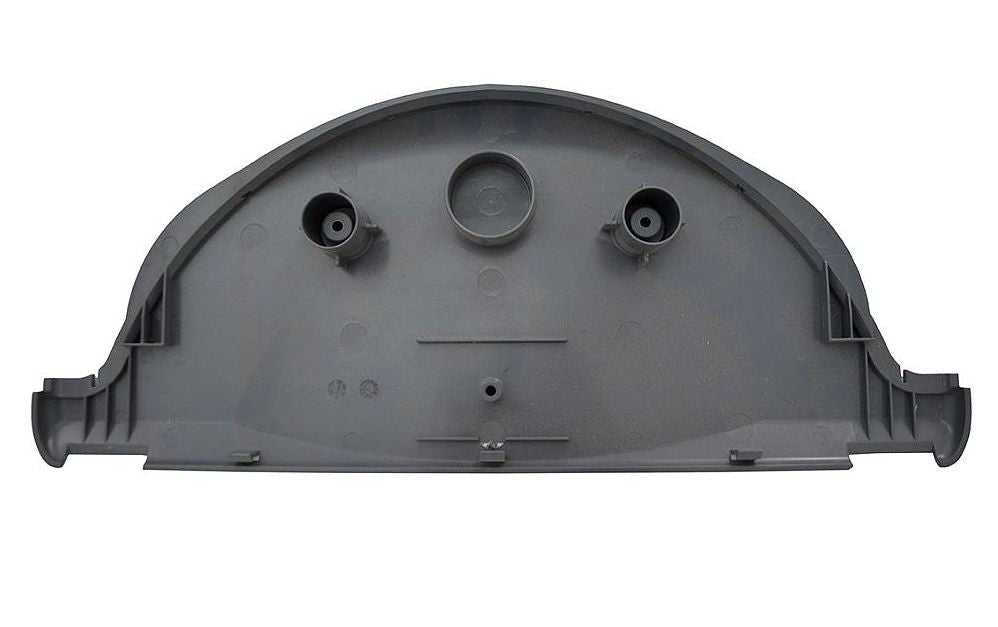 Carter laterale grigio con respigenti per robot piscina Maytronics Dolphin, modello Cosmos 20-30.