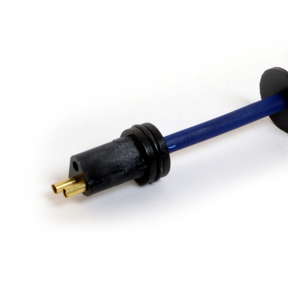 Cavo galleggiante blu corto con connettore a 2 PIN per robot piscina Maytronics Dolphin.