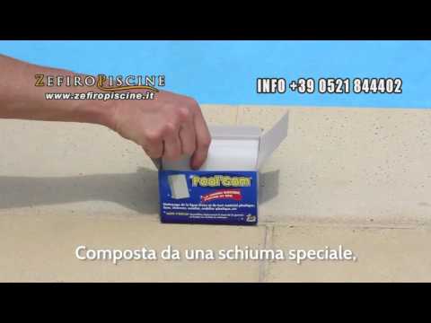 Video 3 POOL GOM Toucan Gomma Speciale per la Pulizia Linea d Acqua Pareti per Piscina & Spa - Confezione da 3 Pezzi