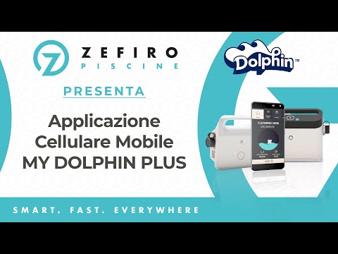 Dolphin Poolstyle 40i IoT Wi-Fi APP MyDolphin Plus Bluetooth Timer Digital - Robot Elettrico Pulitore per Piscina fino a 12 Mt - FONDO + PARETI + LINEA - MY2024