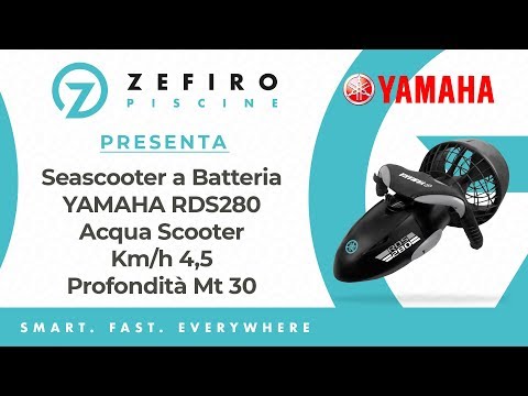 Video Acquascooter Seascooter Yamaha RDS280 a Batteria - Propulsore Subacqueo - Km/h 4,5 - Profondità Mt 30 - USATO 1 SETTIMANA
