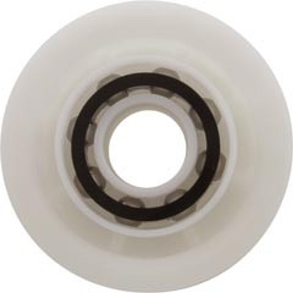 Puleggia di trazione bianca per cingolo, compatibile con robot piscina Maytronics Dolphin e modelli elencati.