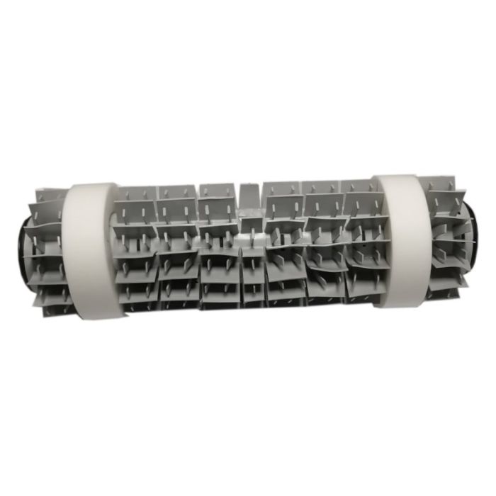 Spazzola PVC lunga con 2 anelli per robot piscina Maytronics Dolphin vari modelli.