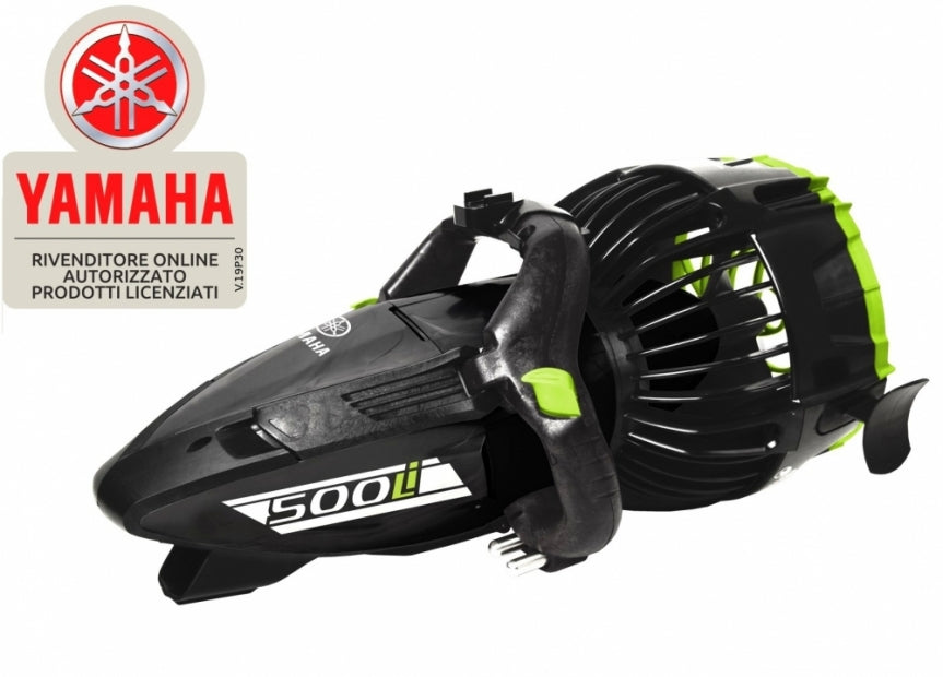 Acquascooter Seascooter Yamaha 500 Lithium Batteria al Litio - Propulsore Subacqueo - Km/h 7 - Profondità Mt 40 - Watt 500 - ULTIMI 3 PEZZI