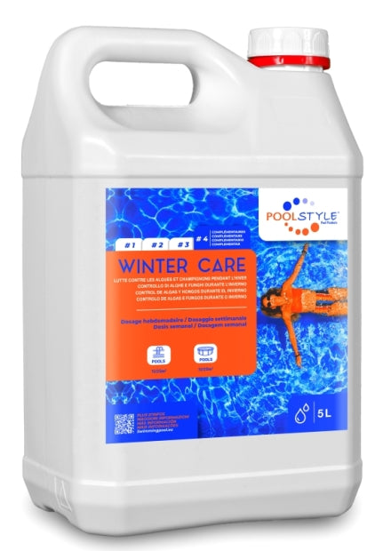 Poolstyle Svernante Liquido LT 5 - Trattamento Invernale - Antigelo - Antimuffa - Antialghe - Anticalcare - Prodotto Chimico per Piscina - Alta Qualità