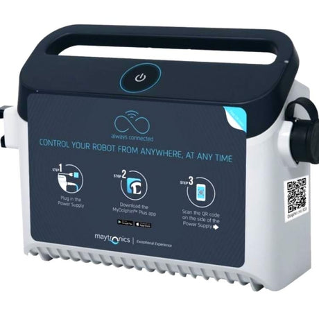 Trasformatore di Alimentazione Digitale Bluetooth & Wi-Fi IoT per Robot Piscina Maytronics Dolphin Supreme M400 - M500 - M600 - M700 / Kaptur500 / E60i / Poolstyle60i / Zenit30 - 60 - 70 / SF60 / F60 & Zefiro SF60  