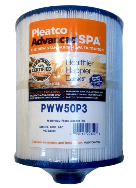 Cartuccia Filtro di Ricambio Pleatco per Idromassaggio Spa Garden Leisure dal 2009 in Avanti GL700 / GL800 / GL800XL & GLP 750L / GLP 850L & GLP 1200 - Diametro Cm 15,2 / H 23,4