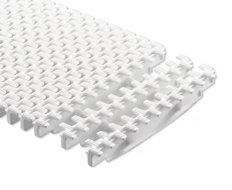 1 Mt Griglia Dritta in Polipropilene Speciale Anti-UV per Canale di Sfioro Piscina - Serie DESIGN - Larghezza Mm 250 - Spessore Mm. 25 - Prezzo al Metro