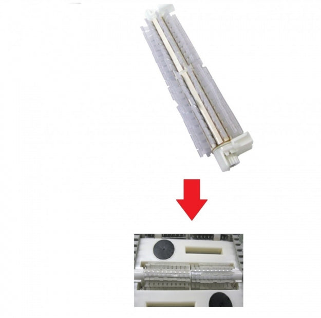 Terza Spazzola Attiva Centrale di Fondo per Robot Pulitori Piscina Maytronics Dolphin Supreme M400 - M500 - M5 / IClean Master / Oasis50 - 60 / EX60 / PS50 - PS60 / Maxi Kart / Pulit E70 - E80 - E90 / Kaptur400 - 500 / Maximus X70 - X90 / Zenit 20 - 30 / Zefiro SF50 - SF60 / F50 & F60