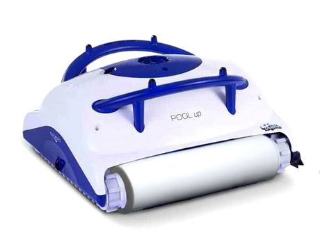 Dolphin Pool UP Digital - Robot Elettrico Pulitore per Piscina fino a 8 Mt per Rivestimento in Ceramica Cemento Verniciato Vetroresina & PVC con Gradino Perimetrale - MY2023