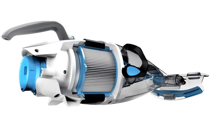 Aspiratore BWT PK GIANT con doppia filtrazione, manico ergonomico, adatto per piscine e SPA fino a 35 m3.