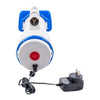 Aspiratore WaterTech Pool Blaster IVAC 250 con caricatore, vista frontale, per pulizia piscina e SPA.