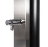 Doccia Solare per Piscina in Acciaio Inox AISI 304 CRM Ultimate con Risciacquo Temporizzato dei Piedi & Miscelatore - Capienza Lt. 60