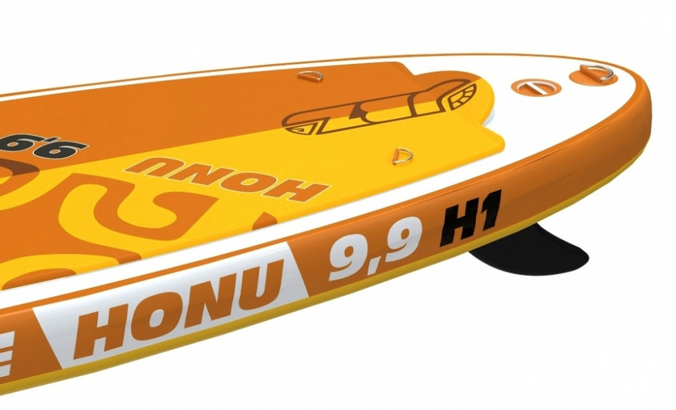 Tavola Stand Up Paddle Sup Gonfiabile JBay.Zone H1 Kame 9'9'' - Cm. 297x76x15 - Portata Kg 120 - Convertibile in Kayak con Accessori - MY2023