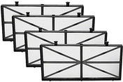 4 cartucce filtro a trama fine per robot piscina Maytronics Dolphin, modello 100 micron.