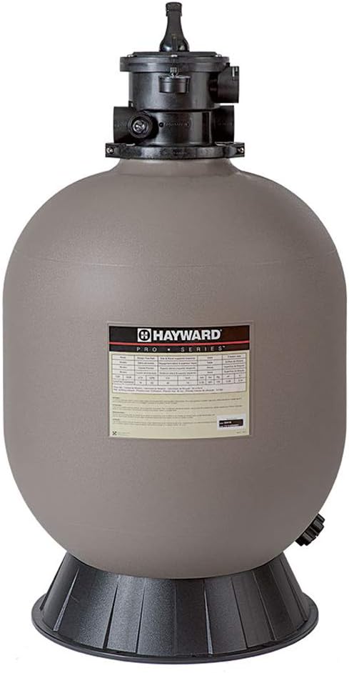 Filtro a Sabbia Piscina in Polietilene con Valvola Superiore a 6 Vie Hayward TOP 6 / 10 / 14 m3/h