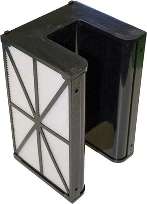 Valvola supporto filtrante con 2 cartucce filtro per robot piscina Hayward Tiger Shark.