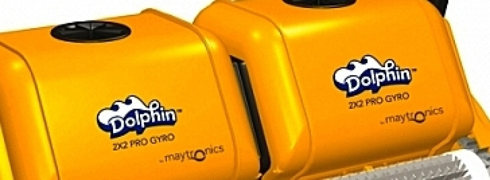 Dolphin Dynamic 2X2 Pro Gyro Digital con Radiocomando - Robot Elettrico Pulitore per Piscina fino a 50 Mt - FONDO + 40 CM PARETI - MY2023