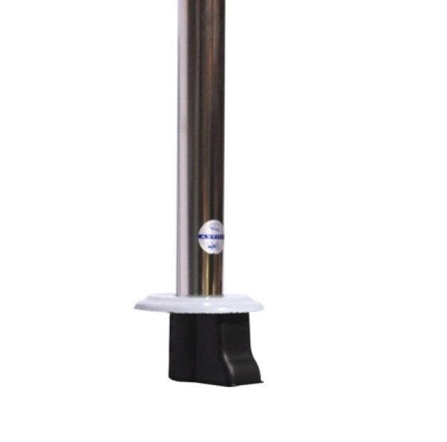 Scaletta di Risalita Modello Trianon per Piscina con Skimmer in Acciaio Inox AISI 316 - 4 Scalini - Compatibile con Elettrolisi al Sale