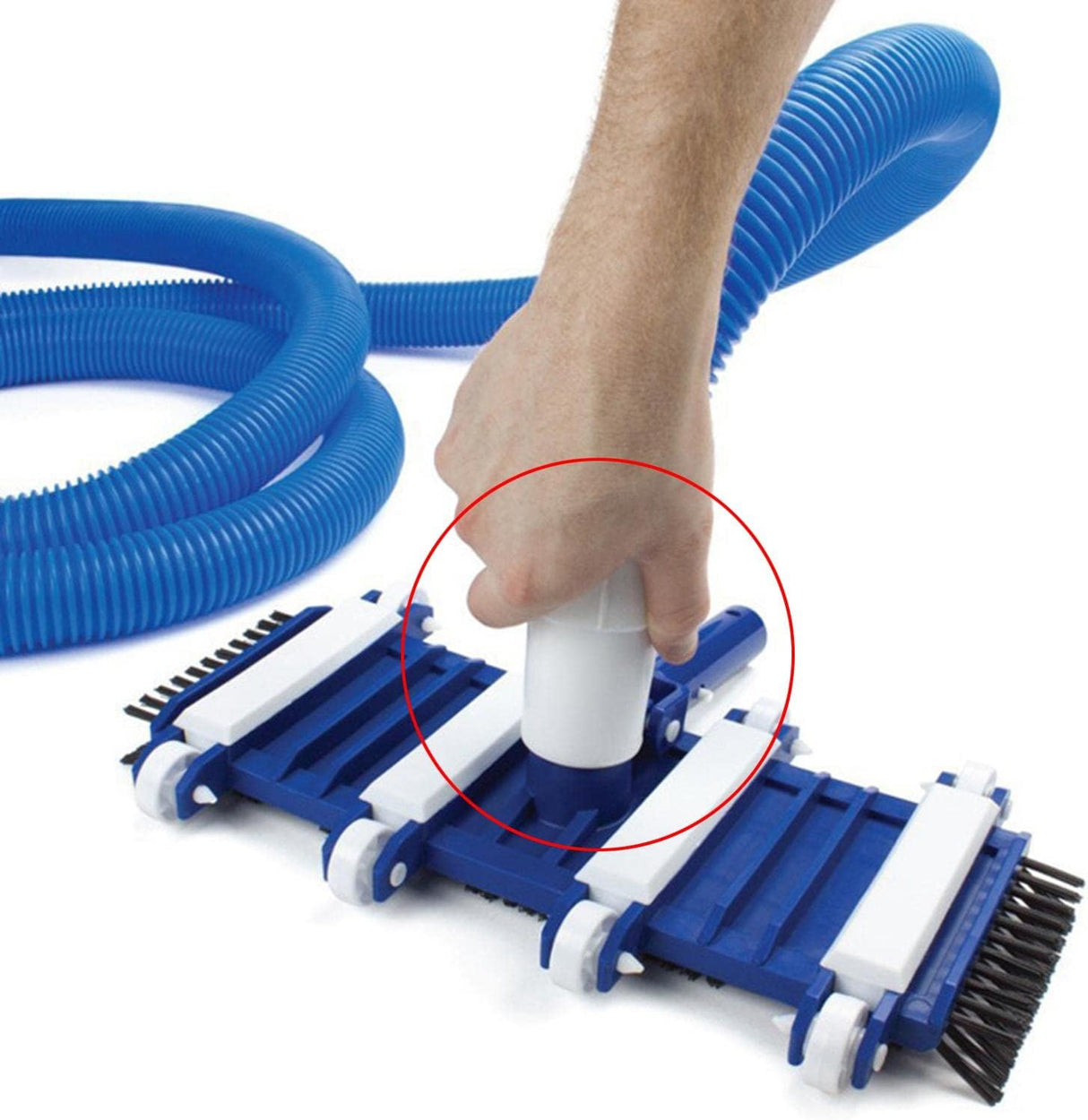 Tubo Spiralato Piscina Galleggiante Antischiacciamento con Terminali Girevoli - Lunghezza 9-12-15 MT - Diametro mm. 38 - Linea Super Pro