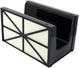 Valvola supporto filtrante con due cartucce a trama fine per robot piscina Hayward Tiger Shark.