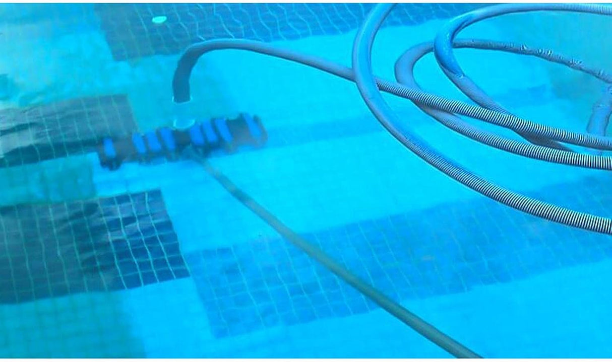 Tubo Spiralato Piscina Galleggiante Antischiacciamento con Terminali Girevoli - Lunghezza 9-12-15 MT - Diametro mm. 38 - Linea Super Pro