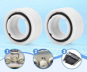 Cuscinetti motore bianchi per robot pulitore Hayward AquaVac e TigerShark, modello CX26002.