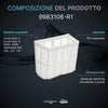 Pre filtro sgrossatore 200 micron per robot piscina, compatibile con vari modelli Maytronics Dolphin.