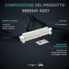 Spazzola centrale per robot piscina Maytronics, compatibile con vari modelli, in PVC resistente.