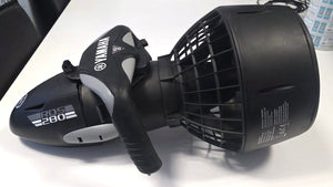 Acquascooter Seascooter Yamaha RDS280 a Batteria - Propulsore Subacqueo - Km/h 4,5 - Profondità Mt 30 - Usato 1 Volta
