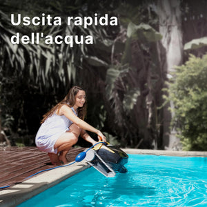 Dolphin E20 Digital - Robot Elettrico Pulitore per Piscina fino a 10 Mt - FONDO + PARETI - MY2026