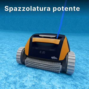 Dolphin E20 Digital - Robot Elettrico Pulitore per Piscina fino a 10 Mt - FONDO + PARETI - MY2026
