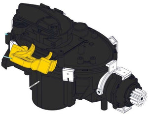 Chiave Blocco Girante Ventola Impeller Safety Locker Robot Piscina a Batteria Maytronics Dolphin Liberty 100 - 200 - 300 - 400 - 600 / M96450071