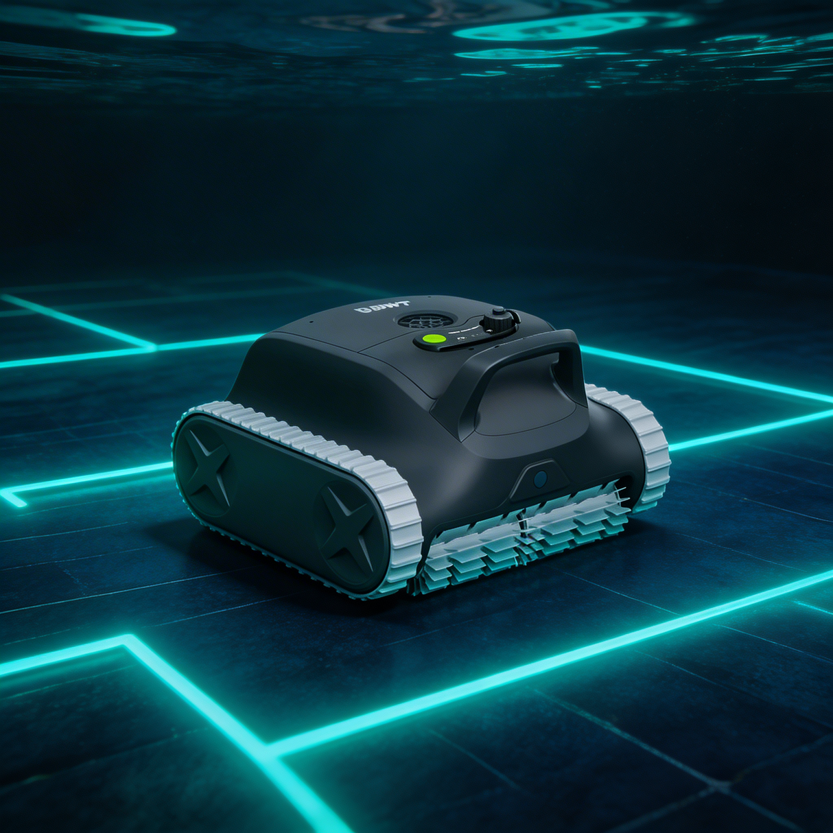 BWT ES Nano Senza Fili Cordless - APP Bluetooth / Wi Fi – Navigazione Ultrasuoni - Gyro - Robot Pulitore Piscina a Batteria da 3 a 10 Mt - FONDO + PARETI + LINEA - NOVITA'