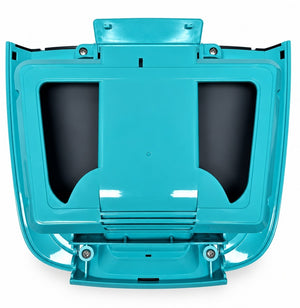 Maniglia coperchio vano filtro per robot piscina Dolphin Liberty 600, colore turchese.