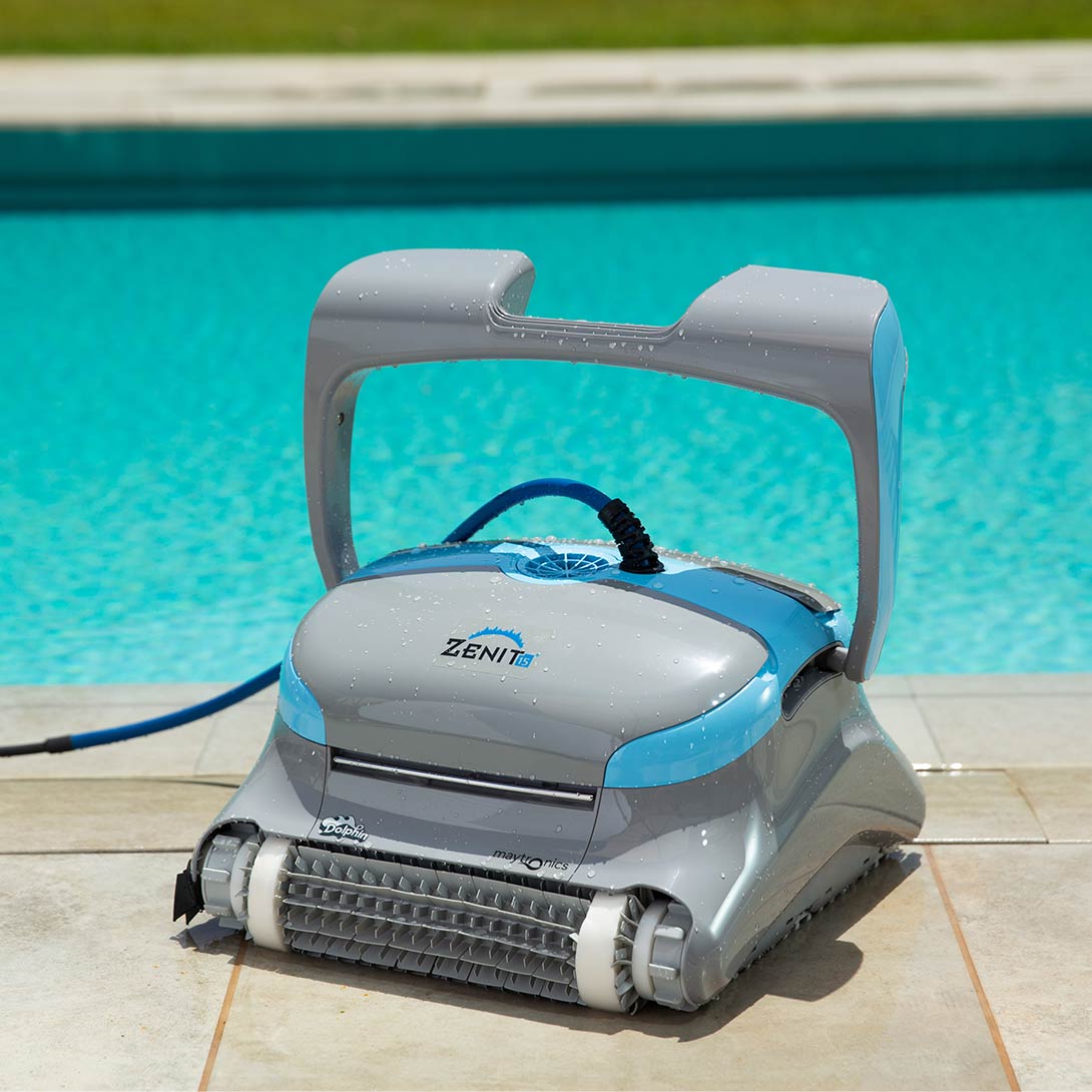 Dolphin Zenit 15 Digital - Robot Elettrico Pulitore per Piscina fino a 12 Mt - TOP GAMMA - MY2025
