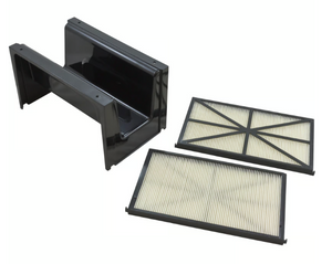 Valvola supporto filtrante e 2 cartucce filtro per robot piscina Hayward Tiger Shark e SharkVac.