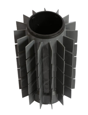 Spazzola corta in PVC per robot piscina Dolphin Supreme M5 Bio-S, colore grigio scuro.