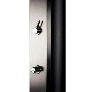 Doccia Solare per Piscina in Acciaio Inox AISI 304 CRM Ultimate con Risciacquo Temporizzato dei Piedi & Miscelatore - Capienza Lt. 60