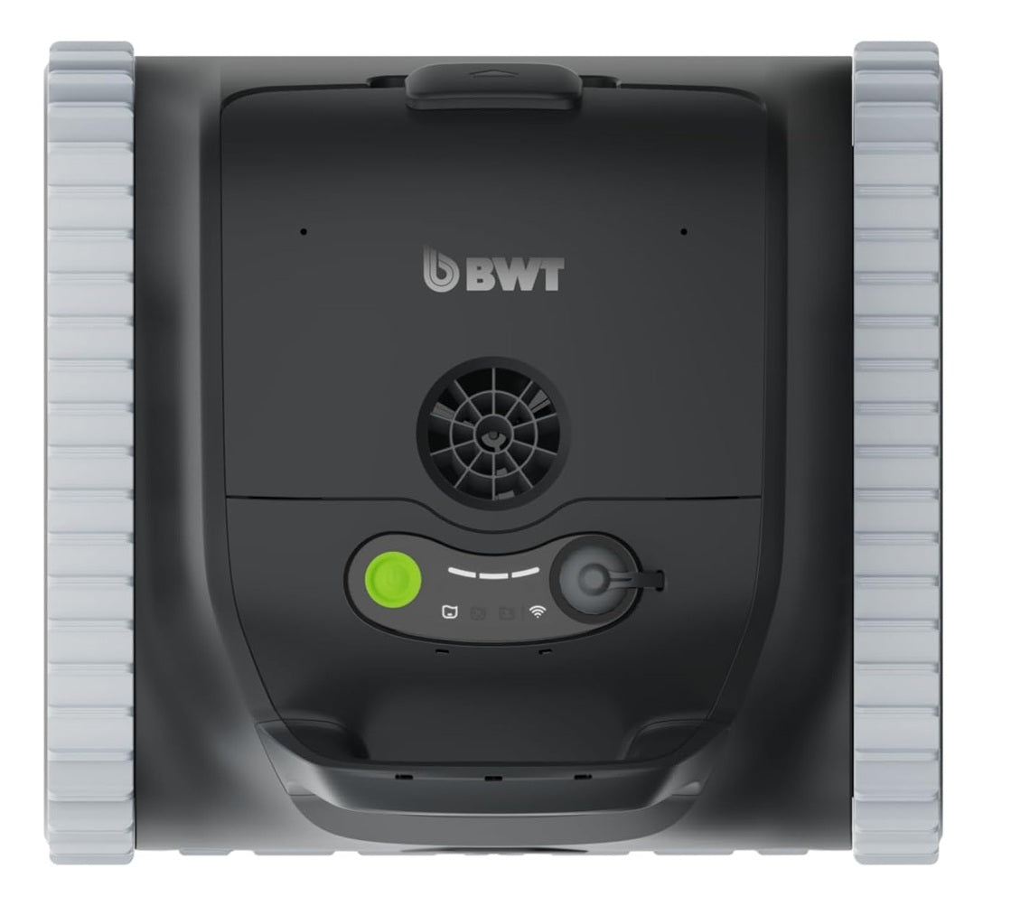 BWT ES Nano Senza Fili Cordless - APP Bluetooth / Wi Fi – Navigazione Ultrasuoni - Gyro - Robot Pulitore Piscina a Batteria da 3 a 10 Mt - FONDO + PARETI + LINEA - NOVITA'