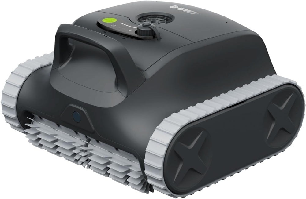 BWT ES Nano Senza Fili Cordless - APP Bluetooth / Wi Fi – Navigazione Ultrasuoni - Gyro - Robot Pulitore Piscina a Batteria da 3 a 10 Mt - FONDO + PARETI + LINEA - NOVITA'
