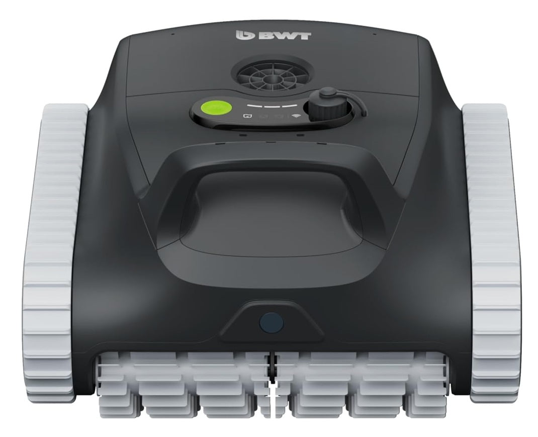 BWT ES Nano Senza Fili Cordless - APP Bluetooth / Wi Fi – Navigazione Ultrasuoni - Gyro - Robot Pulitore Piscina a Batteria da 3 a 10 Mt - FONDO + PARETI + LINEA - NOVITA'