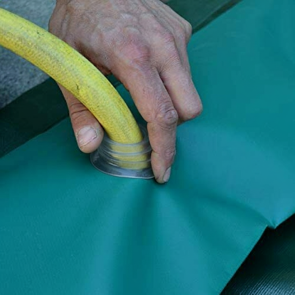 Tubolare Salsicciotto in PVC Rinforzato per Telo di Copertura Invernale per Piscina - MT. 1 da 600 Gr / Mq - Spessore mm. 0,96 - MADE IN ITALY