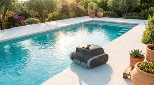 BWT ES Nano Senza Fili Cordless - APP Bluetooth / Wi Fi – Navigazione Ultrasuoni - Gyro - Robot Pulitore Piscina a Batteria da 3 a 10 Mt - FONDO + PARETI + LINEA - NOVITA'